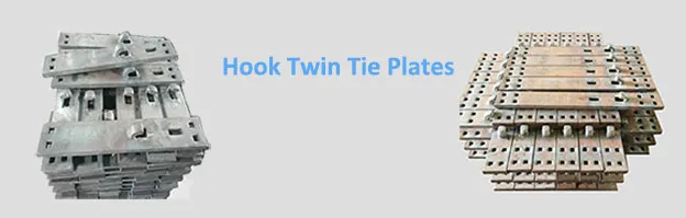 hook twin tie plate hook twin tie plate