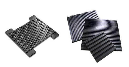 rail rubber pad rail rubber pad