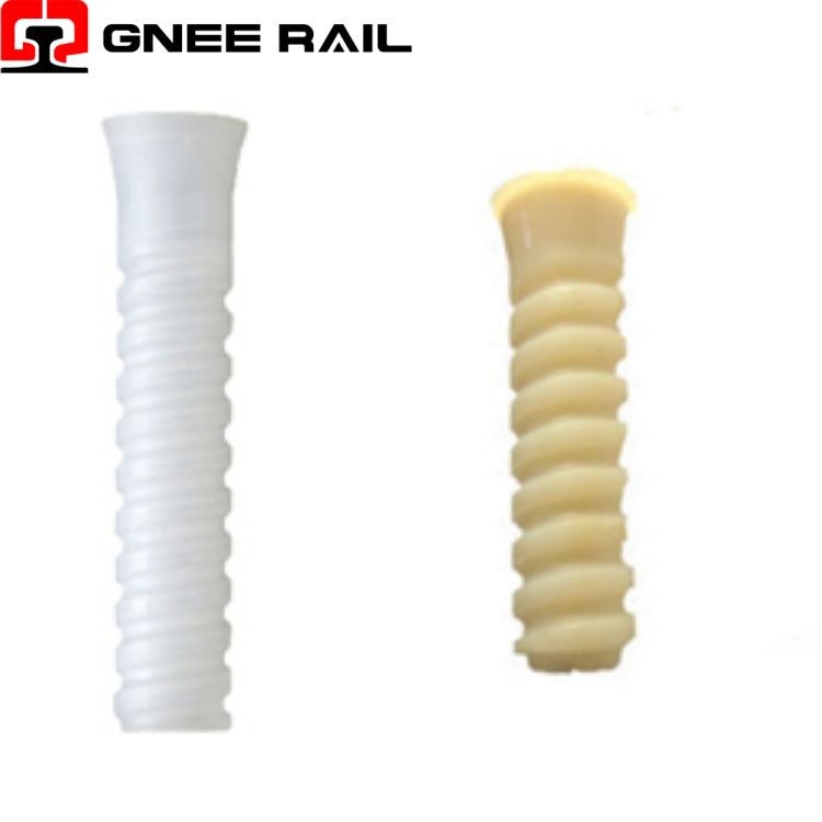 Rail Plastic Dowel | PA66 And HDPE Materials factory